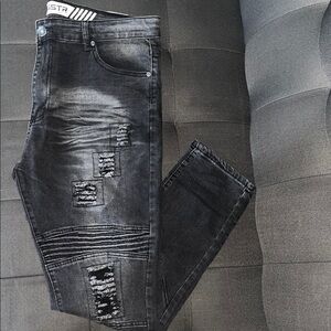 Quiksilver Men's Charcoal Slim Jeans